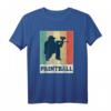 Paintball Spieler Retro Geschenk T-Shirt - Perfekt für Geburtstage, Weihnachten und Paintballliebhaber