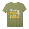 Sie isst für 2 ich trink für 3 werdender Vater Papa 2024 T-Shirt – Humorvolles Geschenk für den ersten Vater-Countdown