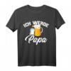 Ich werde Papa Vater wird 2024 geladen T-Shirt - Lustiges Geschenk für werdende Väter & Babyparty Outfit