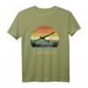 Segelflugzeug Pilot Geschenk Retro T-Shirt - Perfekt für Segelflieger, Extremsportler & umweltbewusste Piloten zu Weihnachten & Geburtstag