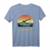 Segelflugzeug Pilot Geschenk Retro T-Shirt - Perfekt für Segelflieger, Extremsportler & umweltbewusste Piloten zu Weihnachten & Geburtstag