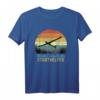 Segelflugzeug Pilot Geschenk Retro T-Shirt - Perfekt für Segelflieger, Extremsportler & umweltbewusste Piloten zu Weihnachten & Geburtstag