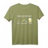 Kaffee Gleitschirmfliegen, Berge, Bier - Cooles Paragliding T-Shirt für Herren und Damen, perfekt für Abenteurer und Gleitschirm-Fans