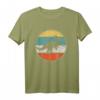 Parasaurolophus Dinosaur Silhouette Retro T-Shirt – Perfektes Geschenk für Dinosaurier- und Prähistorien-Fans