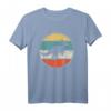 Parasaurolophus Dinosaur Silhouette Retro T-Shirt – Perfektes Geschenk für Dinosaurier- und Prähistorien-Fans
