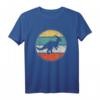 Parasaurolophus Dinosaur Silhouette Retro T-Shirt – Perfektes Geschenk für Dinosaurier- und Prähistorien-Fans