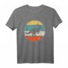 Parasaurolophus Dinosaur Silhouette Retro T-Shirt – Perfektes Geschenk für Dinosaurier- und Prähistorien-Fans