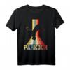 Parkour Freerunner Parcouring Retro Jungen T-Shirt – Perfektes Geschenk für Hindernisläufer und Extremsportbegeisterte Jungen & Kinder