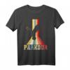 Parkour Freerunner Parcouring Retro Jungen T-Shirt – Perfektes Geschenk für Hindernisläufer und Extremsportbegeisterte Jungen & Kinder