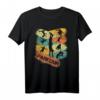 Retro Parkour T-Shirt für Jungen und Jugendliche mit Silhouette - Vintage Streetwear für Freerunning & Springtraining, tolles Geschenk für Streetwear-Liebhaber