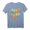 Retro Parkour T-Shirt für Jungen und Jugendliche mit Silhouette - Vintage Streetwear für Freerunning & Springtraining, tolles Geschenk für Streetwear-Liebhaber