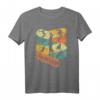 Retro Parkour T-Shirt für Jungen und Jugendliche mit Silhouette - Vintage Streetwear für Freerunning & Springtraining, tolles Geschenk für Streetwear-Liebhaber