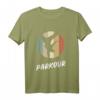 Urbanes Traceurs T-Shirt für Parkour, Free Running & Calisthenics – Perfektes Geschenk für Athleten, Turner & Freerunner