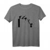 Parkour Freerunning T-Shirt mit Sprung-Illustration – Perfektes Geschenk für Parkourläufer und Freerunning-Fans