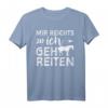 Mir Reichts Ich Geh Reiten Pferde T-Shirt – Perfektes Geschenk für Reiter, Pferdeliebhaber und Pferdesprüche Fans