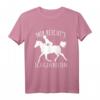 Mir reichts ich gehe reiten Pferd Design T-Shirt - Lustiges Geschenk für Reiter, Pferdenarrs & Pferdefreunde
