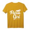 Lustiges Pferde Shirt Damen - Reiten Geschenk für Mädchen & Frauen mit Spruch 'Horse Girl' – Perfekt für Pferdeliebhaberinnen