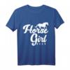 Lustiges Pferde Shirt Damen - Reiten Geschenk für Mädchen & Frauen mit Spruch 'Horse Girl' – Perfekt für Pferdeliebhaberinnen