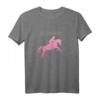 Echte Mädchen Reiten - Lustiges Pferde T-Shirt, ideales Geschenk für Reiterinnen, Pferdeliebhaberinnen und Voltigierer zu Weihnachten & Geburtstag