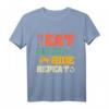 Eat Sleep Ride Repeat Pferde Reiter T-Shirt - Lustiges Geschenk für junge Pferdefreunde, Reiternachwuchs & Pferdeliebhaber