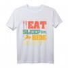Eat Sleep Ride Repeat Pferde Reiter T-Shirt - Lustiges Geschenk für junge Pferdefreunde, Reiternachwuchs & Pferdeliebhaber