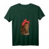 Damen Pferd mit Kopftuch Shirt – Süßes Reiten T-Shirt für Pferdeliebhaberinnen, Mädchen & Frauen, ideales Geschenk zum Geburtstag & Weihnachten