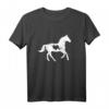 Pferd Herz T-Shirt für Reiter und Pferdeliebhaber – Klassisch geschnitten, bequem & ideal als Geschenk