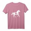 Pferd Herz T-Shirt für Reiter und Pferdeliebhaber – Klassisch geschnitten, bequem & ideal als Geschenk