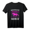 Damen Noriker Pferd Pferde Voltigieren Mädchen Geschenk T-Shirt – Lustiges Reitsportmotiv für Pferdeliebhaber und Voltigierfans