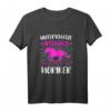 Damen Noriker Pferd Pferde Voltigieren Mädchen Geschenk T-Shirt – Lustiges Reitsportmotiv für Pferdeliebhaber und Voltigierfans