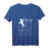 Vom Pferd Gefallen Reiten Lustiges Pferde Sprüche T-Shirt für Frauen und Männer – Perfektes Geschenk für Reiter und Pferdeliebhaber im Stall