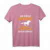 Pferd Pferde Reiter Reiterin Geschenk T-Shirt mit Pferdemotiv – Perfekt für Reiter, Pferdeliebhaber und Pferdefans