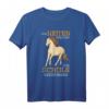 Zum Reiten Geboren Zur Schule Gezwungen Reiter Pferd T-Shirt - Lustiges Geschenk für junge Pferdefreunde und Reitsportliebhaber für Jungs und Mädchen