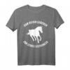 Zum Reiten Geboren zur Schule gezwungen - Lustiges Pferdespruch T-Shirt für Reiternachwuchs & Pferdefans, ideal für Reitverein & Pferdeliebhaber