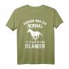 Isländer Reiterin Pferd Reitsport T-Shirt – Lustiges Geschenk für Reiter, Reitverein & Pferdeliebhaber