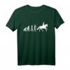 Dressurreiten Reiten Evolution T-Shirt für Reiter, Pferdeliebhaber & Pferdefans – Lustiges Dressur Motiv für Damen, Herren & Kinder als Geschenk zu Weihnachten, Ostern & Geburtstag
