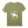 Mein Therapeut isst Heu - Lustiges Pferde T-Shirt für Reiterinnen, Pferdeliebhaberinnen & Reitsportfans, perfekt als Geschenk zum Geburtstag, Muttertag & Weihnachten