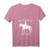 Mein Therapeut isst Heu - Lustiges Pferde T-Shirt für Reiterinnen, Pferdeliebhaberinnen & Reitsportfans, perfekt als Geschenk zum Geburtstag, Muttertag & Weihnachten