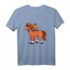 Pferde Motiv - Reiten - Mädchen - Pony Liebe T-Shirt – Perfektes Geschenk für Reiterinnen, Pferdeliebhaberinnen & Reitfans