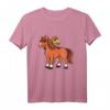 Pferde Motiv - Reiten - Mädchen - Pony Liebe T-Shirt – Perfektes Geschenk für Reiterinnen, Pferdeliebhaberinnen & Reitfans