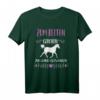 Zur Schule gezwungen zum Reiten geboren Pferd Reiter Spruch T-Shirt – Perfektes Geschenk für Pferdeliebhaberinnen & Reitsportfans