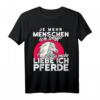 Love Horse Damen T-Shirt mit Pferdesprüchen – Süßes Pony & Reiterin Shirt für Pferdeliebhaberinnen, Geburtstags- & Valentinstagsgeschenk