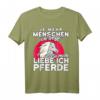 Love Horse Damen T-Shirt mit Pferdesprüchen – Süßes Pony & Reiterin Shirt für Pferdeliebhaberinnen, Geburtstags- & Valentinstagsgeschenk
