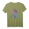 Reiten Reiterin Pferdekopf T-Shirt – Perfektes Geschenk für Pferdeliebhaber, Western- & Dressurreiter, Stall & Reitverein