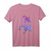 Reiten Reiterin Pferdekopf T-Shirt – Perfektes Geschenk für Pferdeliebhaber, Western- & Dressurreiter, Stall & Reitverein