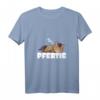 Damen Pferdestall Pony Hof Reiterin T-Shirt mit V-Ausschnitt - Lustiges Geschenk für junge Pferdefreunde, Mädchen & Jungen