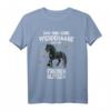 Friesen Glitzer Pferd Reiten Geschenk - Lustiges Pferde T-Shirt für Pferdeliebhaber, Reiter & Stallbesitzer zum Geburtstag & Weihnachten