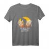 Pferd die tut nix die will nur reiten T-Shirt - Lustiges Reiterinnen-Shirt für Pferdeliebhaberinnen, Geburtstags-, Weihnachts- und Muttertagsgeschenk