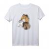 Wildpferde T-Shirt für Mädchen und Frauen - Pferdeshirt Reiten, Geschenkidee für Pferdebesitzer
