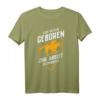Zum Reiten geboren zur Arbeit gezwungen Reiter Pferd Pferde T-Shirt – Lustiges Geschenk für Pferdeliebhaber & Reitsportfans